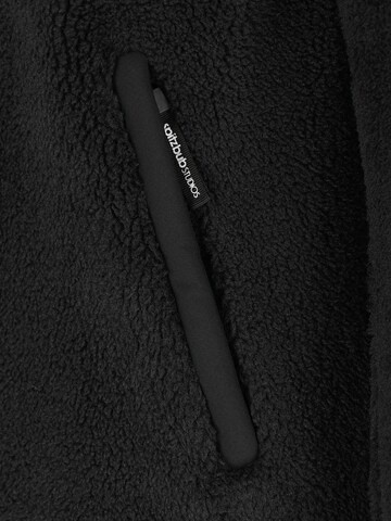 SPITZBUB Fleecejacke in Schwarz