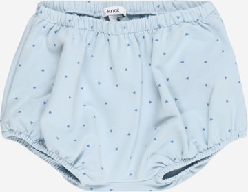 KNOT Regular Shorts in Blau: predná strana