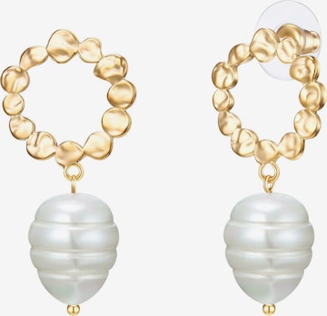 Lulu & Jane Earrings in Gold: front