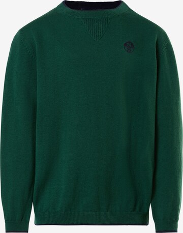 North Sails Sweater in Green: front