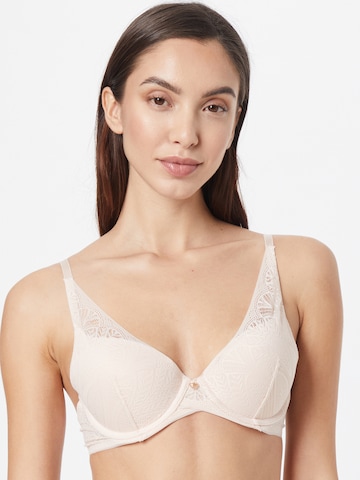 ESOTIQ Triangle Bra 'Alegria' in Pink: front