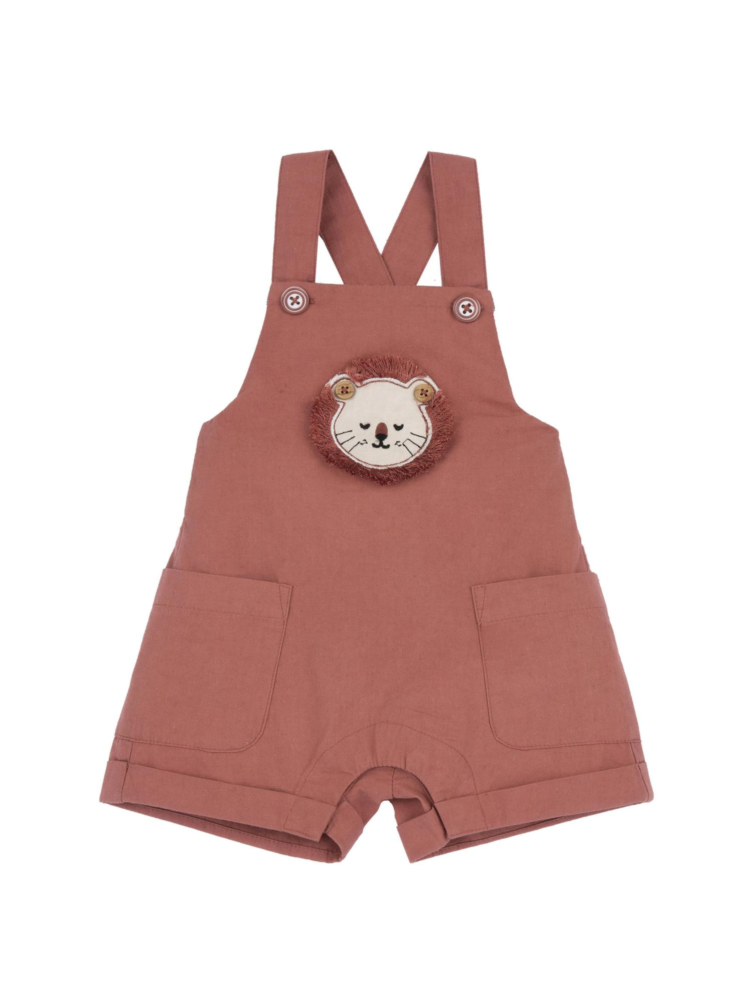 Chicco Regular Hängselbyxa i röd: framsida