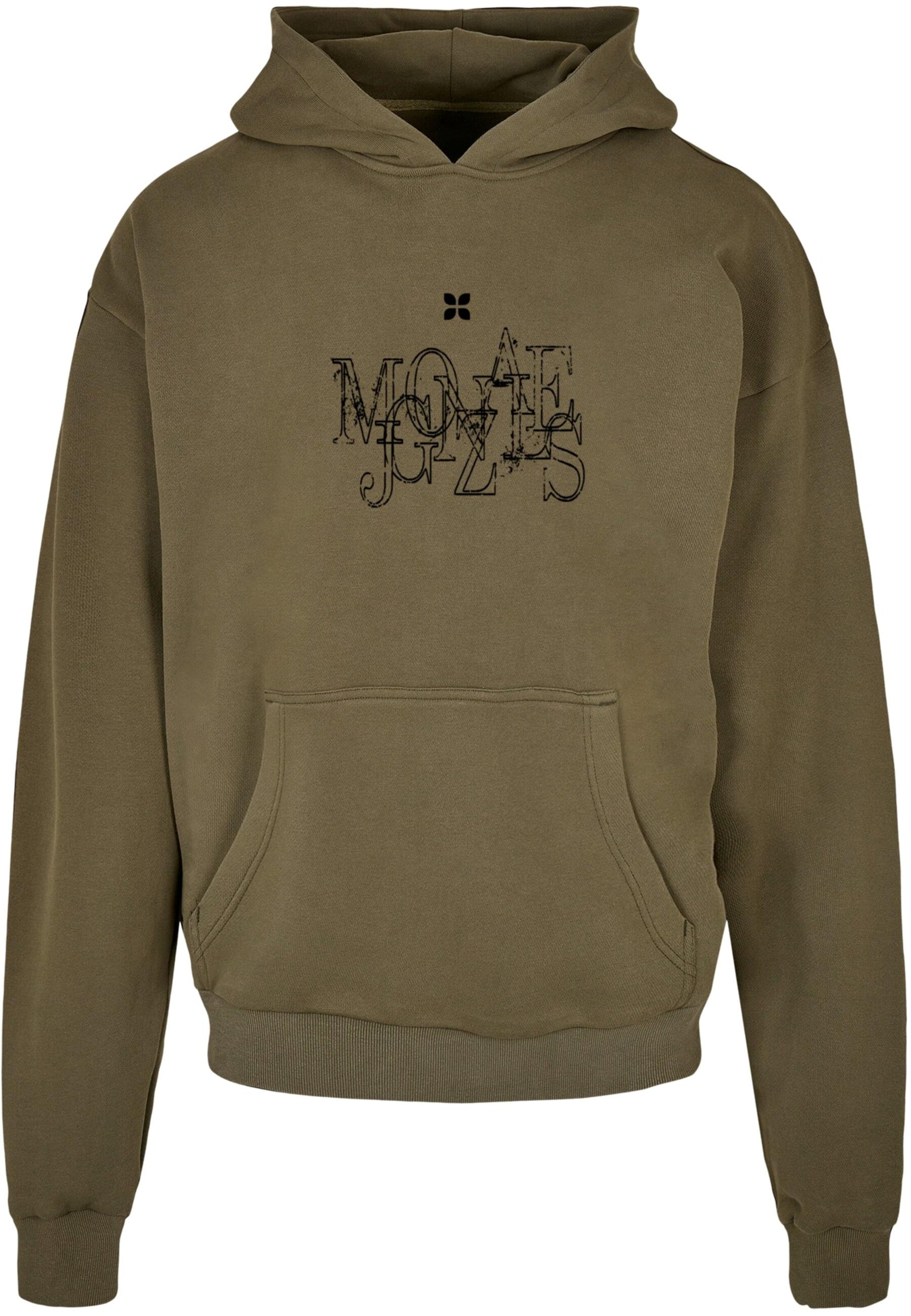 MJ Gonzales Sweatshirt 'Classic V.1' in Grün: Vorderseite