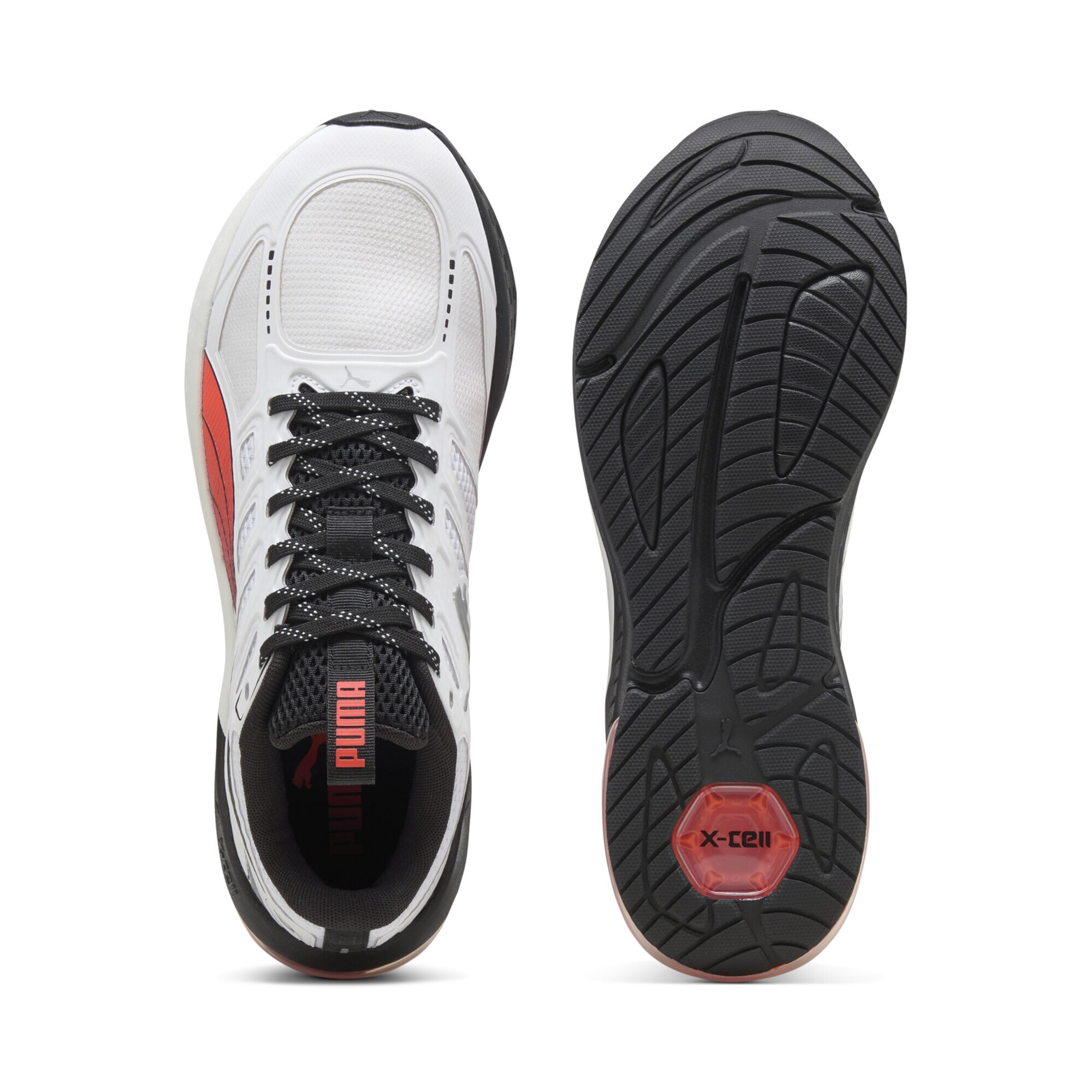 PUMA Running Shoes in White