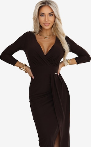 amorubi.com Dress in Brown: front