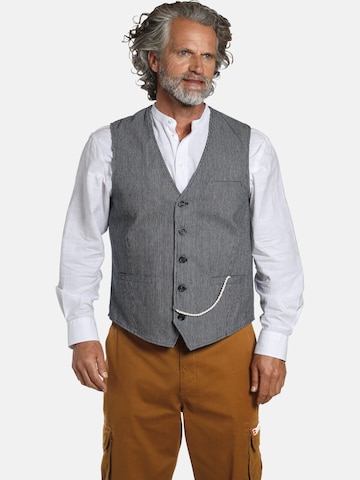 Gilet de costume ' Torvind ' Jan Vanderstorm en gris : devant