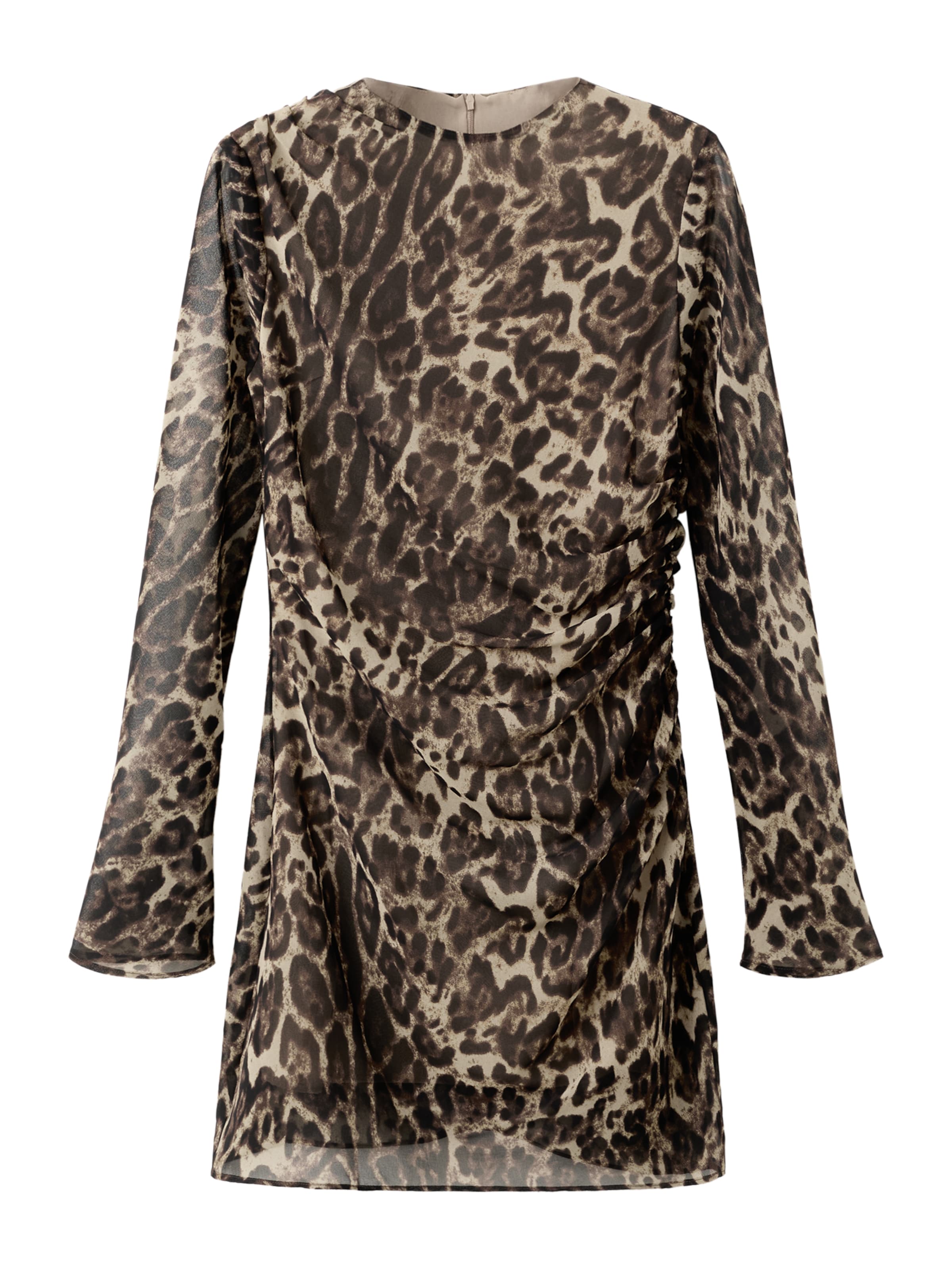 MANGO Sukienka 'OLBIA' w kolorze brązowy: przód