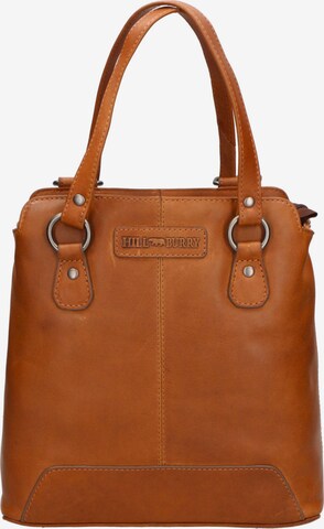 Borsa a spalla 'Borsa Uomo Vera Pelle Convertibile Spalla Zaino' di HILL BURRY in marrone: frontale