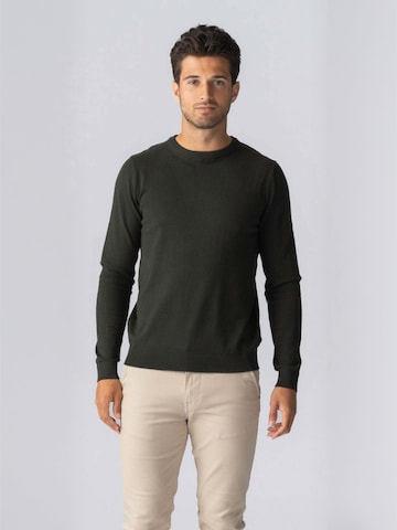 TEESHOPPEN - Jersey ' Pullover ' en verde: frente