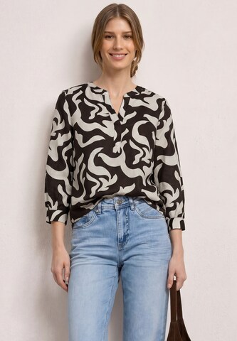 STREET ONE Blouse in Brown: front