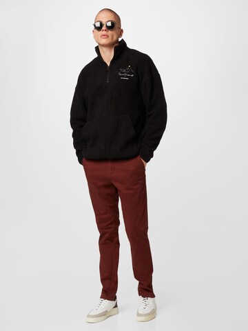 JACK & JONES Sweatshirt 'EVERST' in Zwart