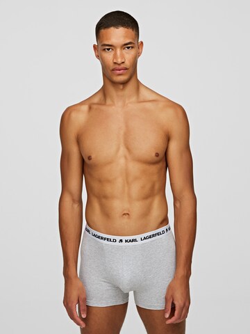 Karl Lagerfeld - Calzoncillo boxer en gris: frente