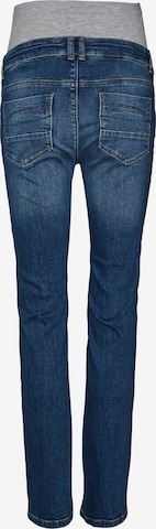 Slimfit Jeans 'Savana' di MAMALICIOUS in blu