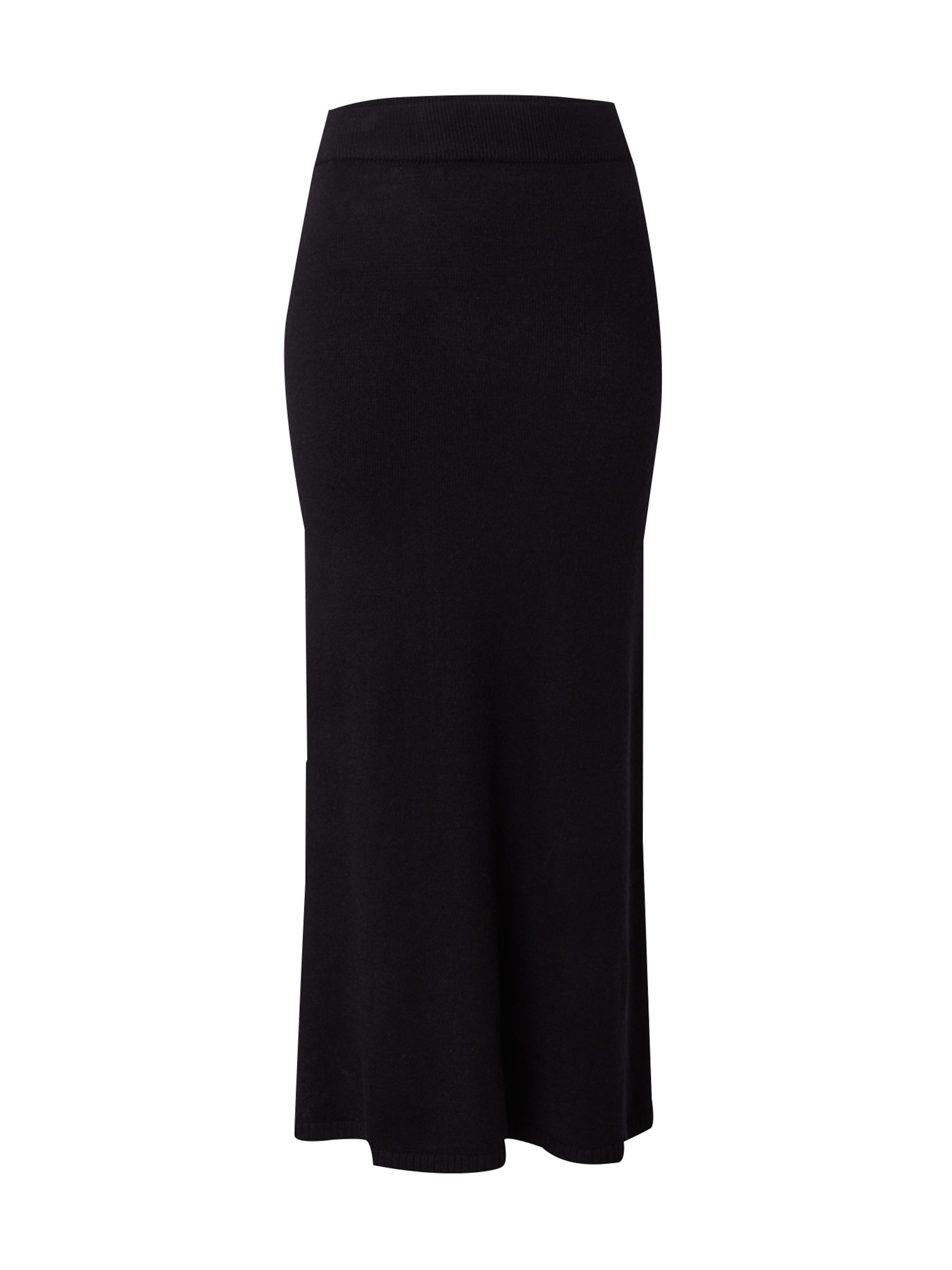 Jupe 'VILilo' VILA en noir : devant