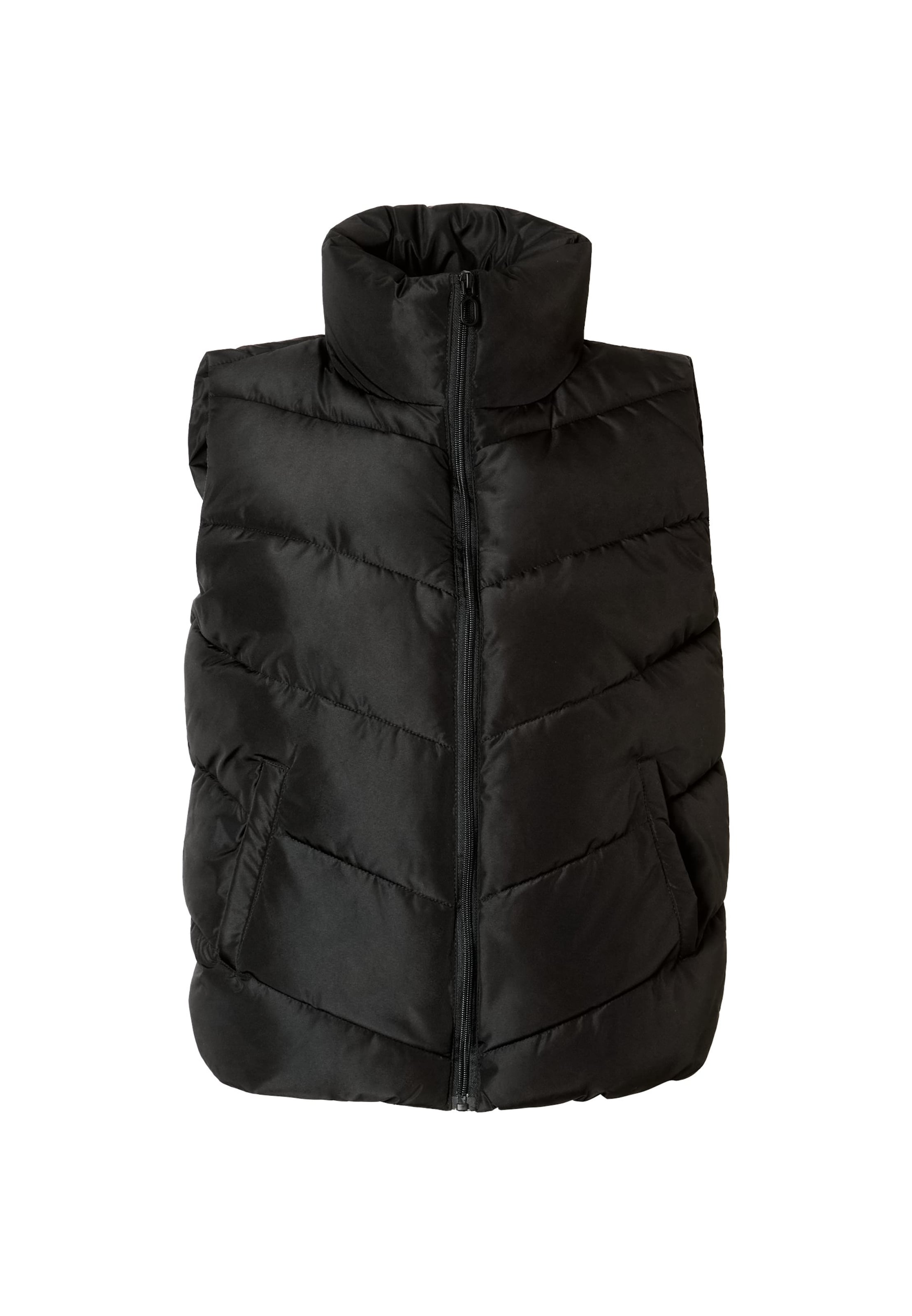 Hailys - Chaleco 'Lu44cy' en negro: frente