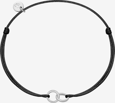 Glanzstücke München Armband in schwarz / silber, Produktansicht