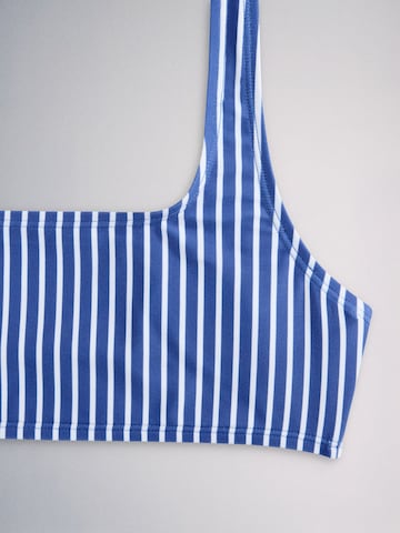 The Set Bustier Bikini zgornji del | modra barva