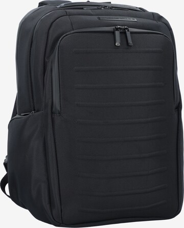 Porsche Design Rucksack 'Roadster Pro' in Schwarz: predná strana