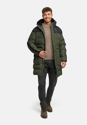 INDICODE JEANS Winter coat 'INKenter' in Green
