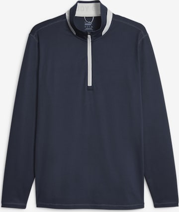 PUMA Athletic Sweater in Blue: front