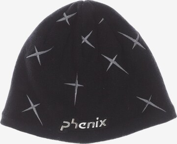 phenix Hat & Cap in One size in Black: front
