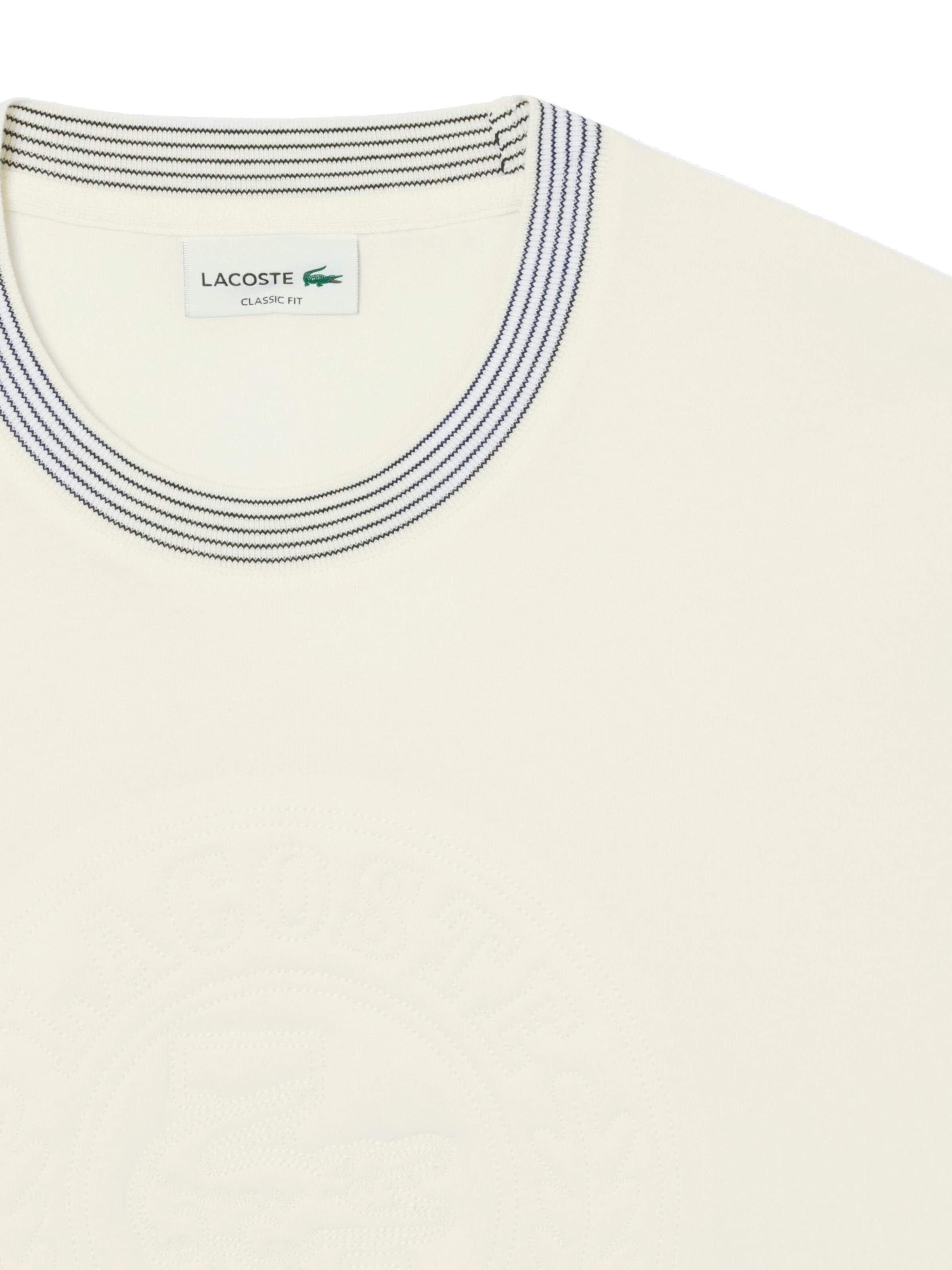 LACOSTE T-Shirt in Beige