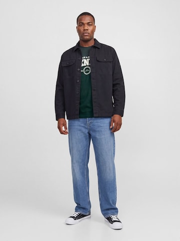 Jack & Jones Plus Shirt 'JJJam' in Green