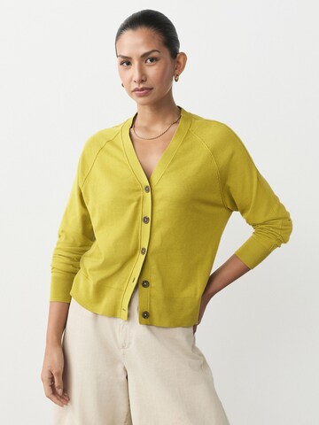 Next Knit cardigan in Yellow: front