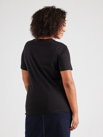 T-shirt Calvin Klein Jeans Curve en noir