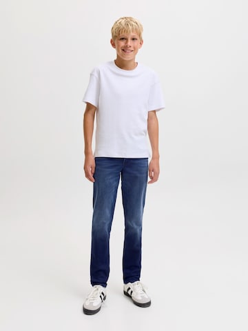 Jack & Jones Junior Slimfit Kavbojke 'JJIGlenn JJOriginal' | modra barva