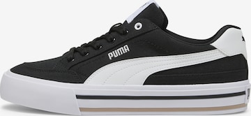 Baskets basses 'Court Classic Vulcanised Formstrip' PUMA en noir : devant