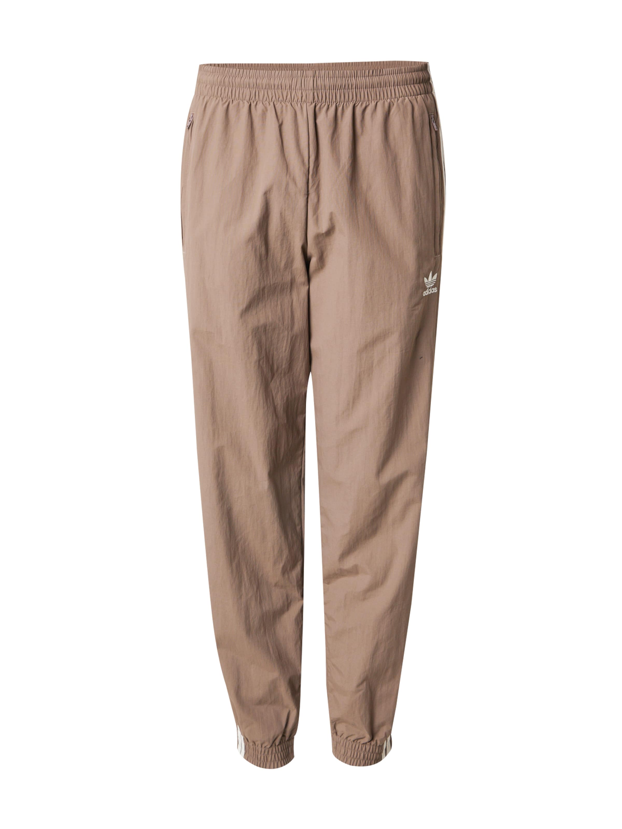 ADIDAS ORIGINALS Zúžený strih Nohavice 'Adicolor Firebird' - Hnedá: predná strana