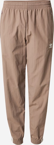 ADIDAS ORIGINALS Trousers 'Adicolor Firebird' in Brown: front