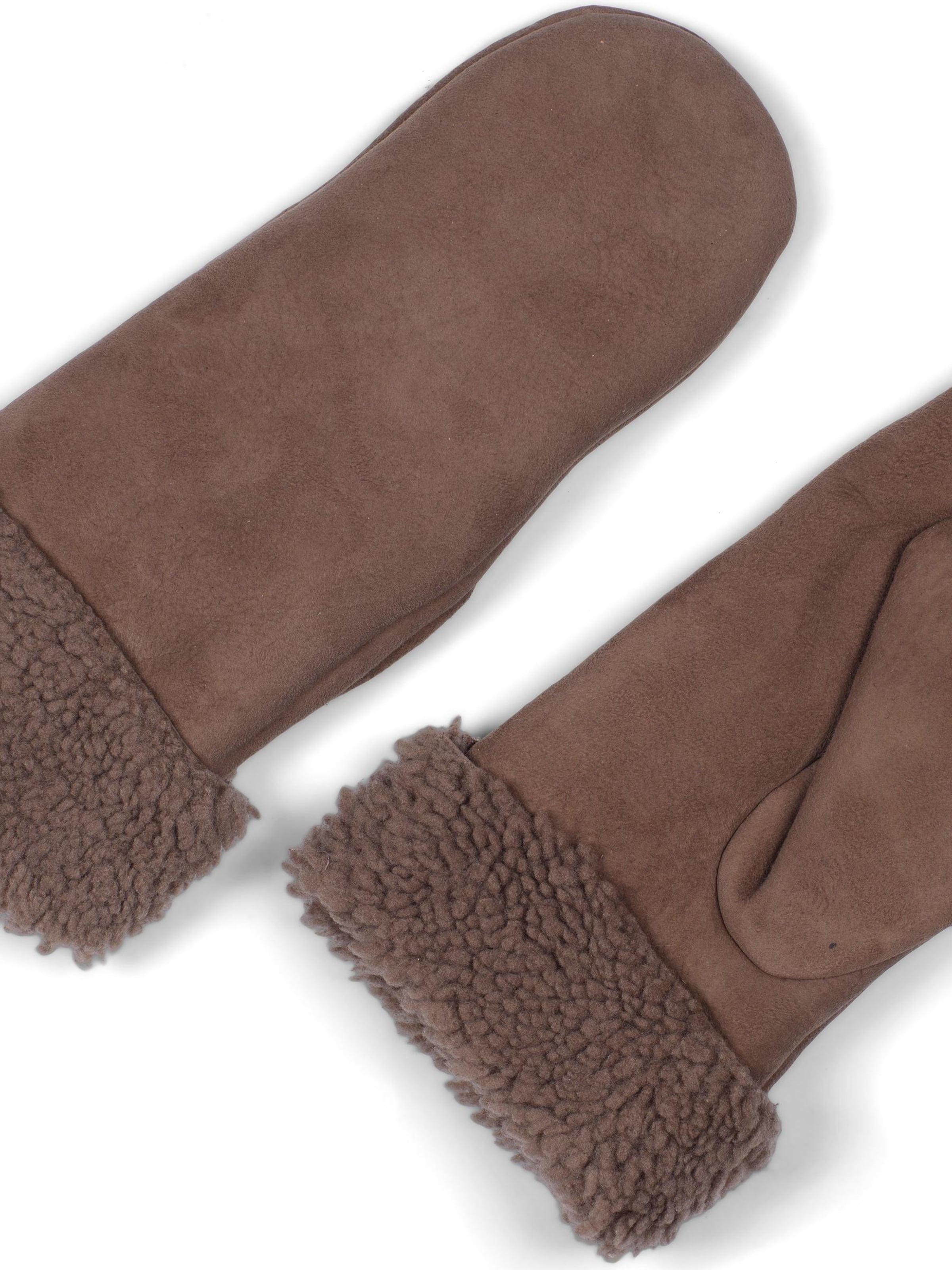 Gants 'Women's Leather Gloves Elsa Taupe' Howard London en gris
