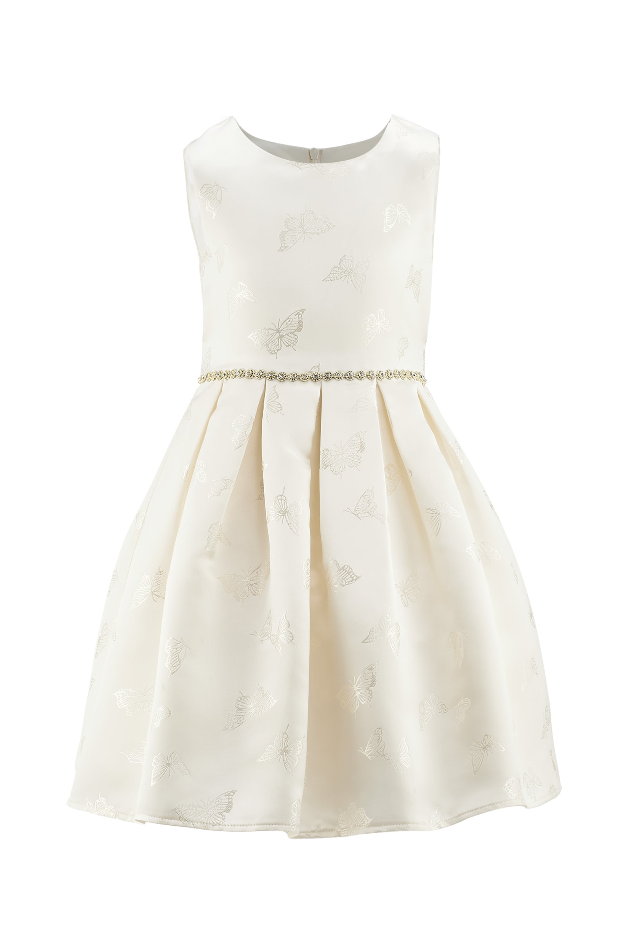 Robe happy girls en blanc : devant