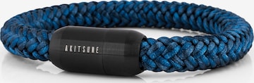 Akitsune Armband 'Portus' in Blau: Vorderseite