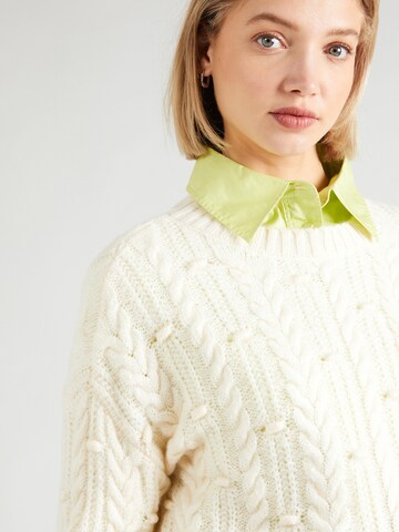 Pull-over 'CASEY' ONLY en blanc