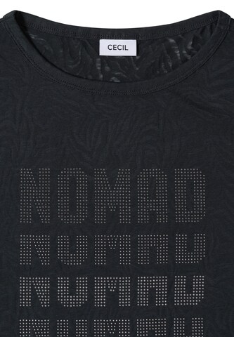 CECIL Shirt in Schwarz