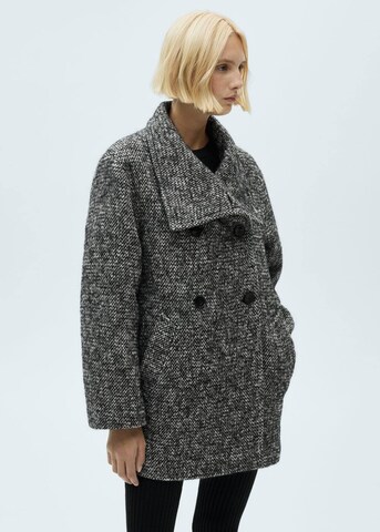 MANGO Winter Coat 'Maia' in Grey: front