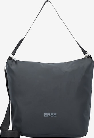 Borsa a spalla di BREE in nero: frontale