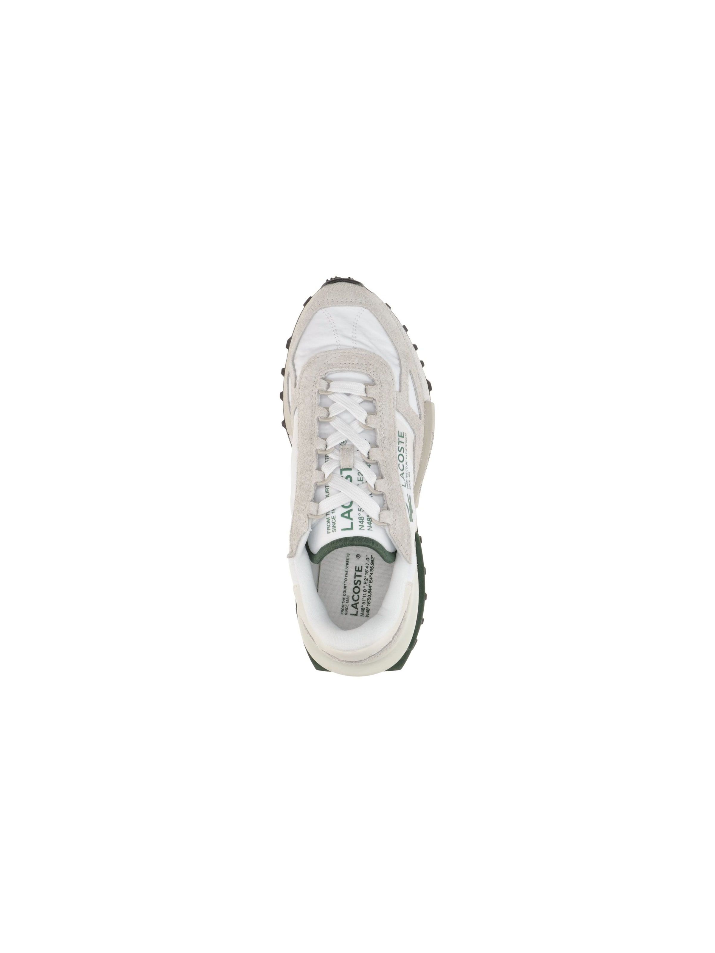 Sneaker bassa 'Lacoste Elite Active Sneakers Schuhe weiß grün' di LACOSTE in bianco