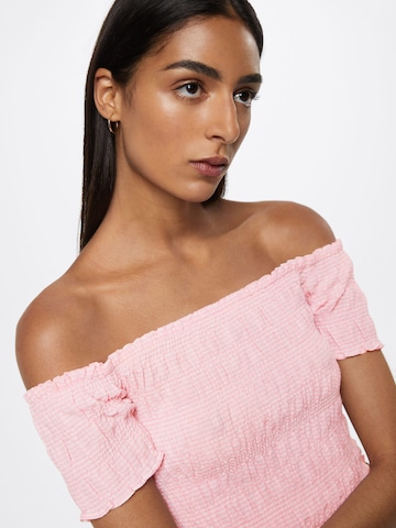 MANGO Bluse 'SALINESS' in Pink