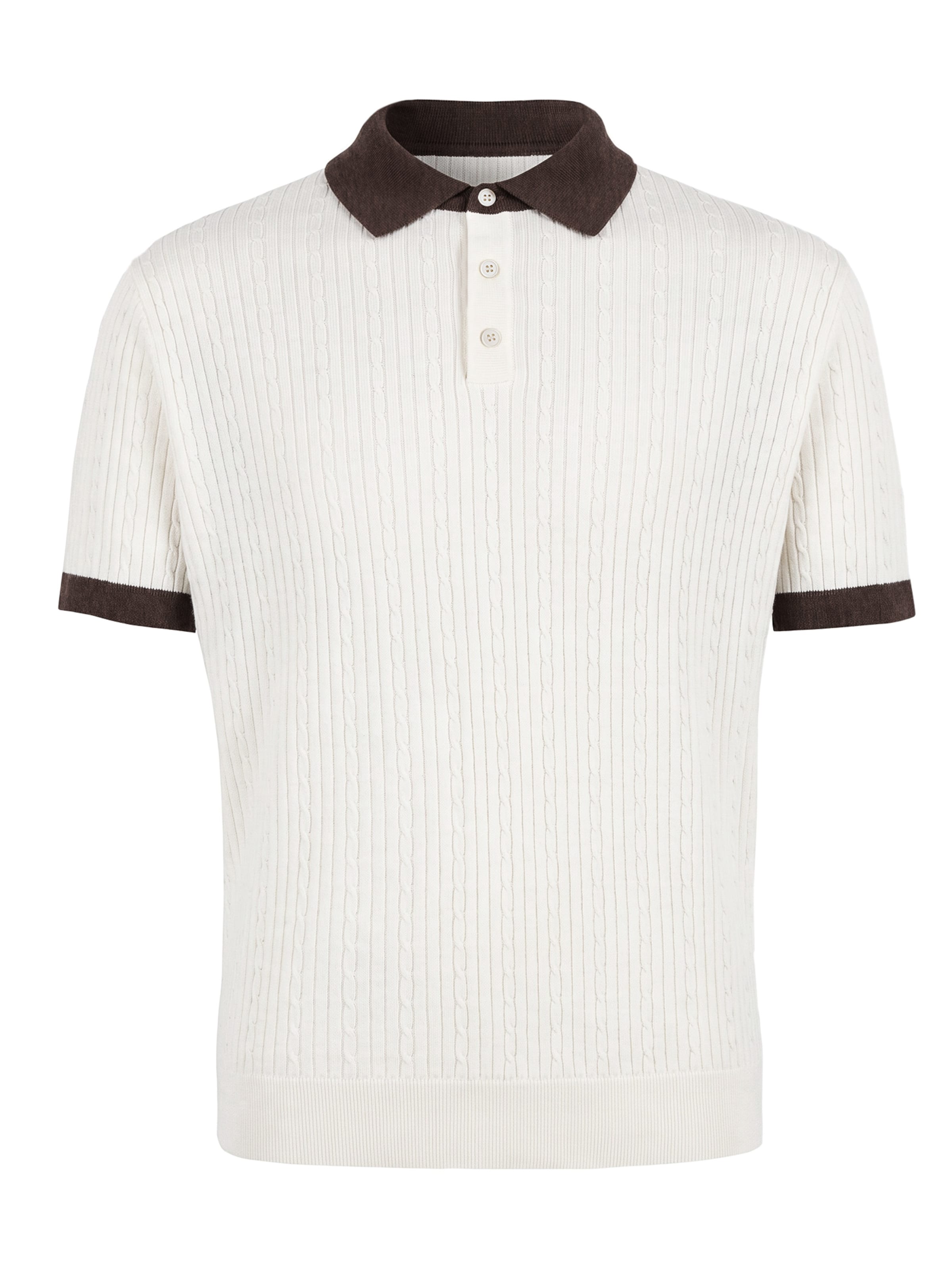 Pull-over Vantory en beige : devant
