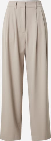 Pantalon à plis KAVAZI en beige : devant
