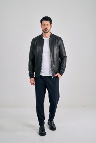 FREAKY NATION Övergångsjacka ' -FN SSW ' i svart: framsida