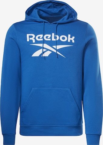 Sweat de sport 'Identity' Reebok en bleu : devant