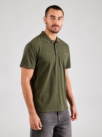 NAPAPIJRI Poloshirt 'EALIS' in Grün: Vorderseite