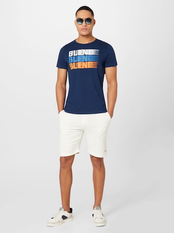 BLEND T-Shirt in Blau