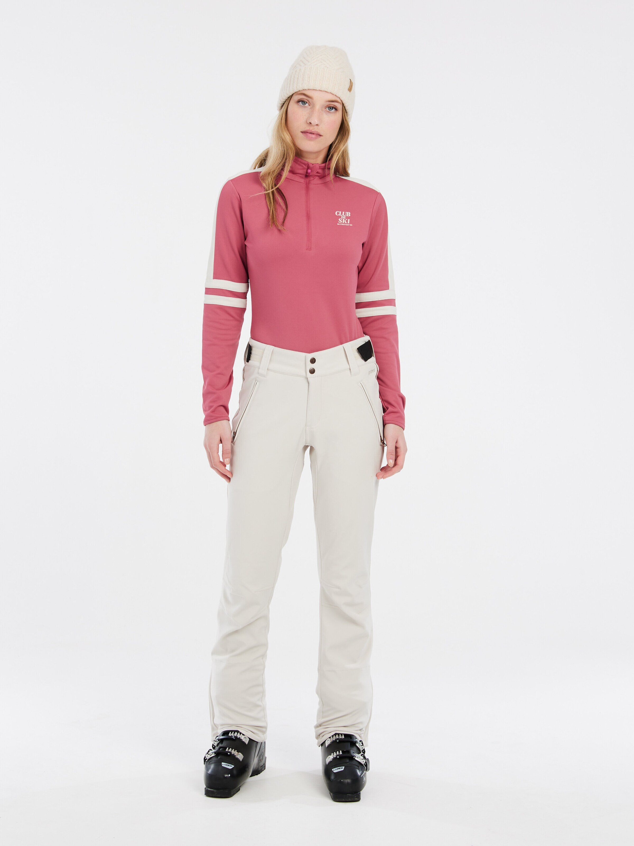 PROTEST Slimfit Sporthose 'PRTRELOLE'‌‌‌‌‌‌‌‌ in Weiß: Vorderseite