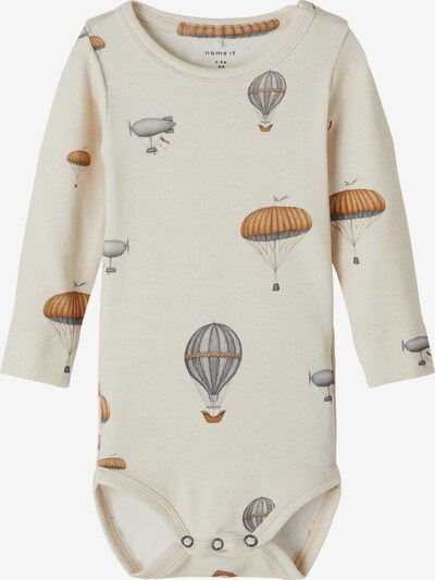 NAME IT Body in beige / karamell / grau / dunkelgrau, Produktansicht